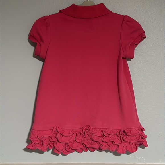 Preloved Ralph Lauren Casual Pink collar dress size 12M - Picture 2 of 10